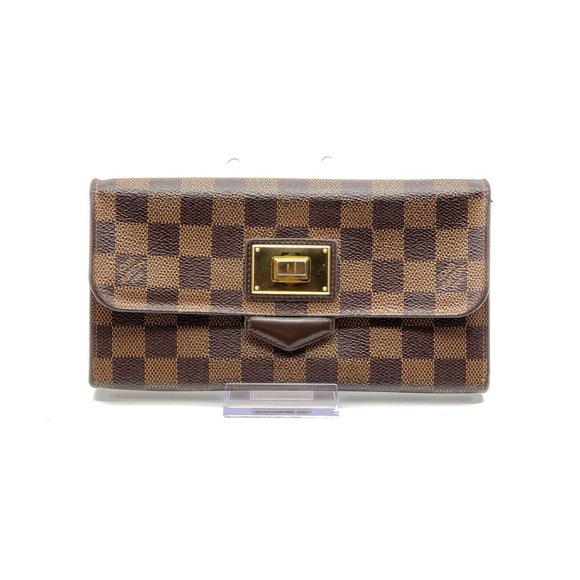 Louis Vuitton Handbags - 100% Authentic Louis Vuitton RoseBerry Damier Ebene Wallet/Clutch #0395